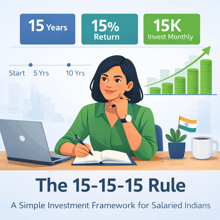 The 15-15-15 Rule: A Simple Investment Framework for Salaried Indians
